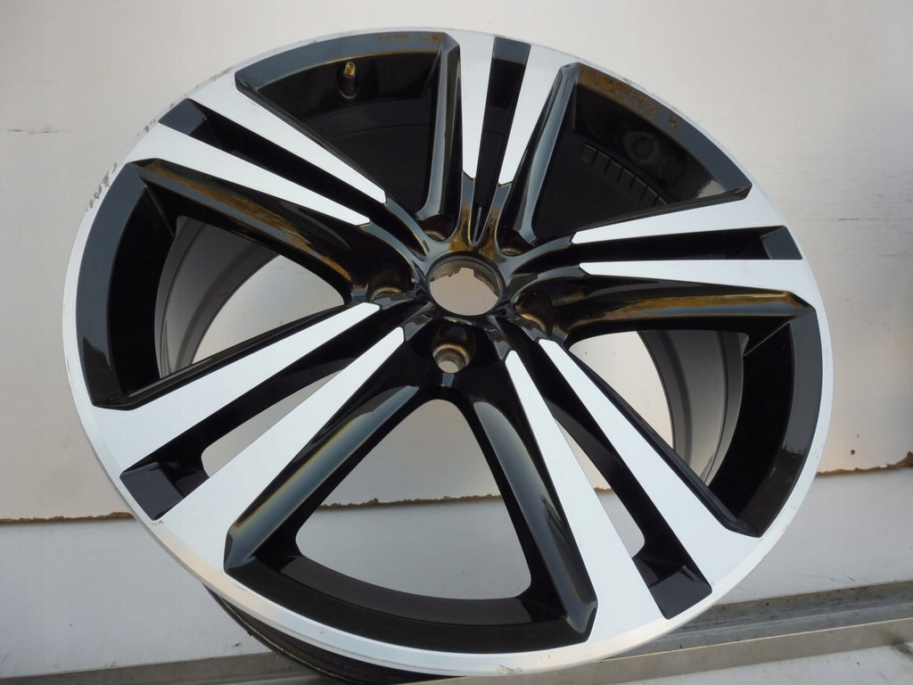 1x Alufelge 19 Zoll 8.0" 5x112 50ET Glanz Schwarz 5F0601025 Cupra Leon Rim Wheel