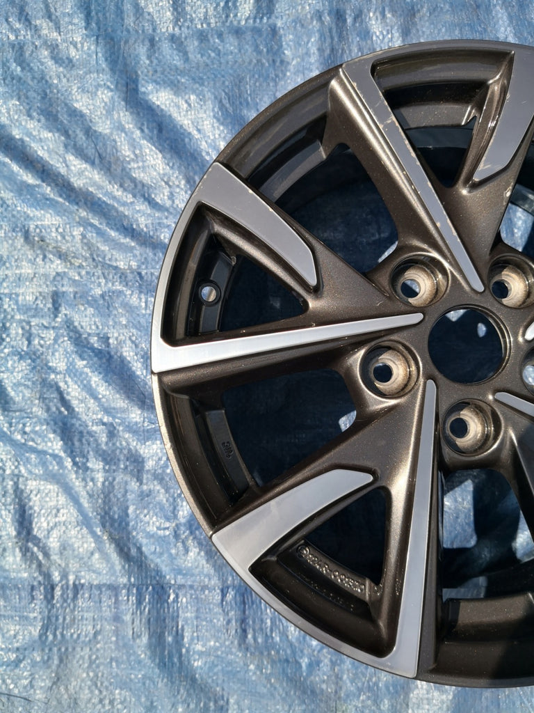 1x Alufelge 16 Zoll 6.5" 5x114.3 50ET Matt Grau DH0MV3810 Mazda Cx 3 Cx3 FEL1812095498sq