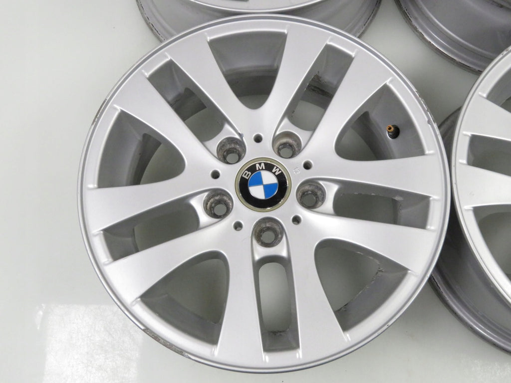4x Alufelge 16 Zoll 7.0" 5x120 34ET Glanz Silber 6775595 BMW 3 E46 E90 Rim Wheel FEL5685459810ni