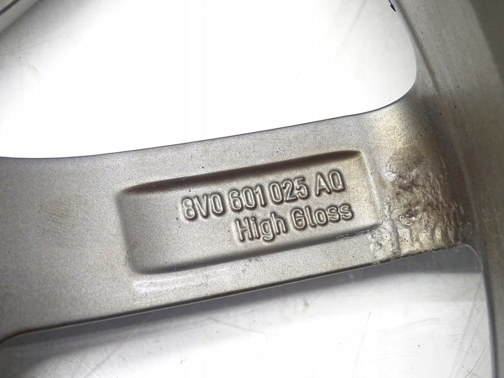 1x Alufelge 18 Zoll 8.0" 5x112 46ET Glanz Grau 8V0601025AR Audi A3 Rim Wheel FEL2685681919kj