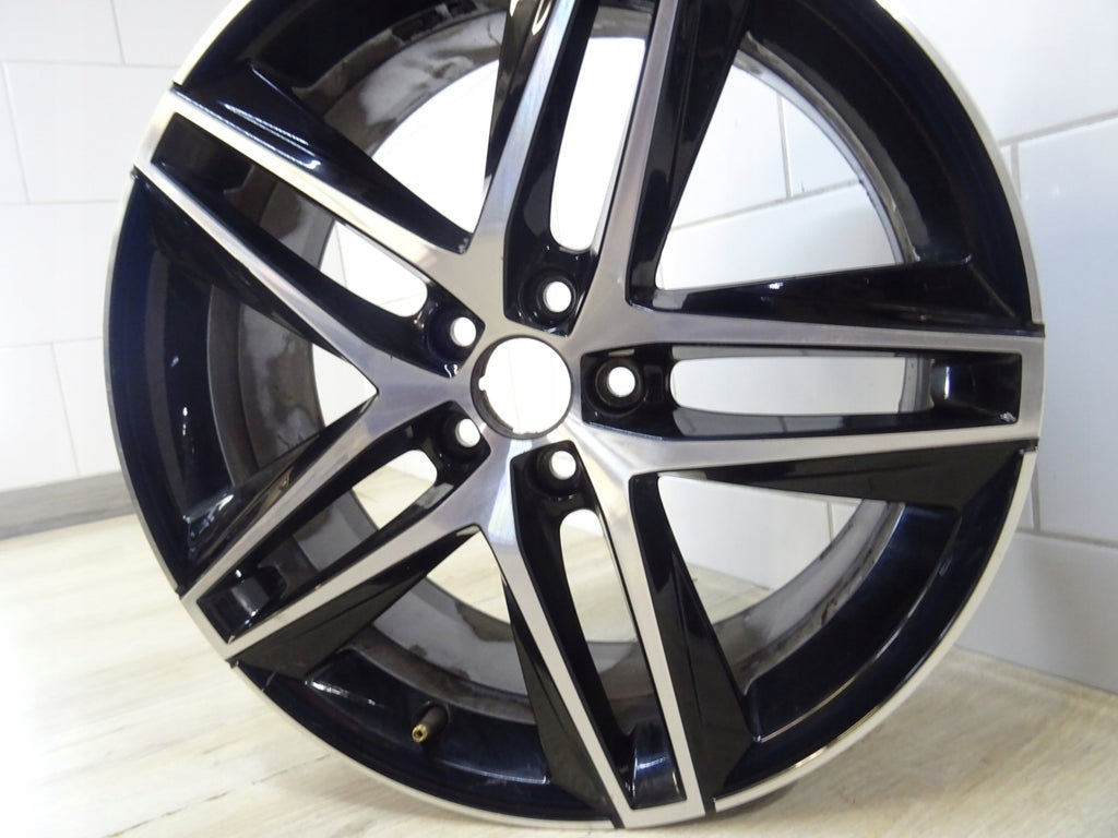1x Alufelge 18 Zoll 7.0" 5x100 51ET Glanz Schwarz 6F0601025 Seat Ibiza Rim Wheel FEL5909105639os