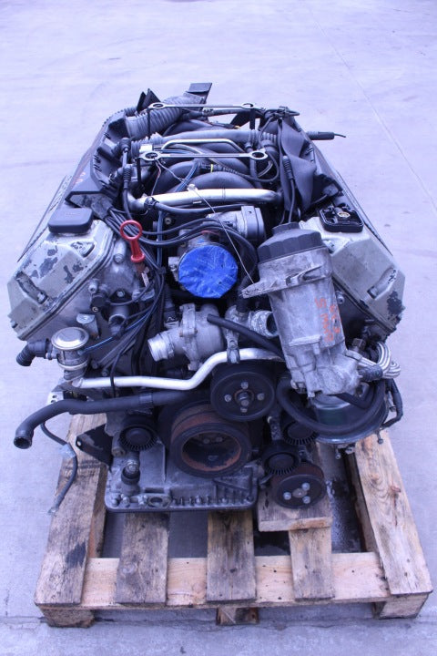 Motor BMW 5 E39 M62B35 3.5 Benzin Engine Komplett MOT1726539002ix