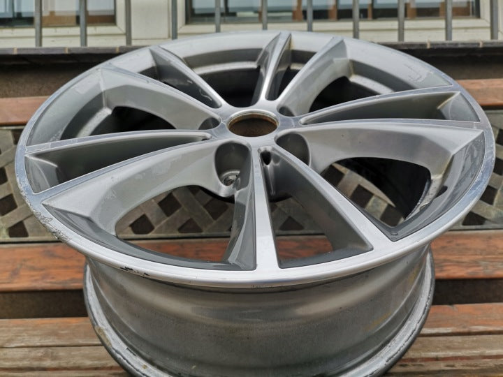 1x Alufelge 17 Zoll 7.5" 5x112 27ET 6863417 BMW 5 G30 Rim Wheel FEL1414043042ne