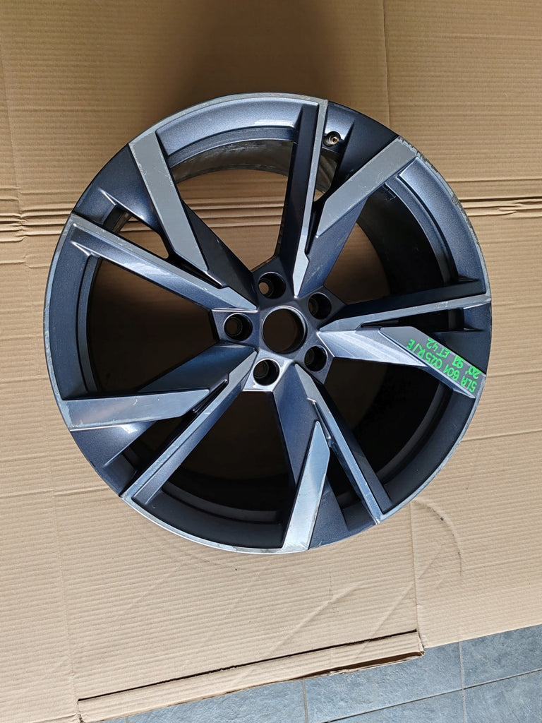 1x Alufelge 20 Zoll 9.0" 5x112 42ET Glanz 5LA601025R Skoda Enyaq Rim Wheel FEL4195742803zn