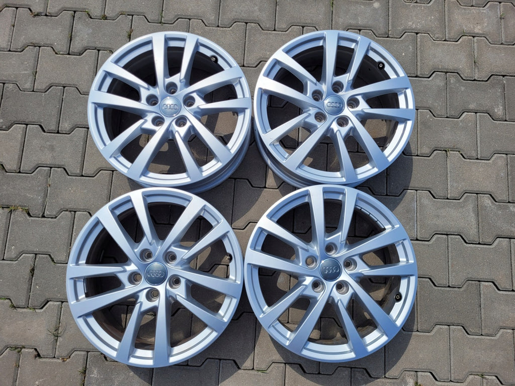 4x Alufelge 17 Zoll 6.0" 5x112 48ET Glanz Silber 8V0601025DH Audi A3 Rim Wheel FEL9992556359qd