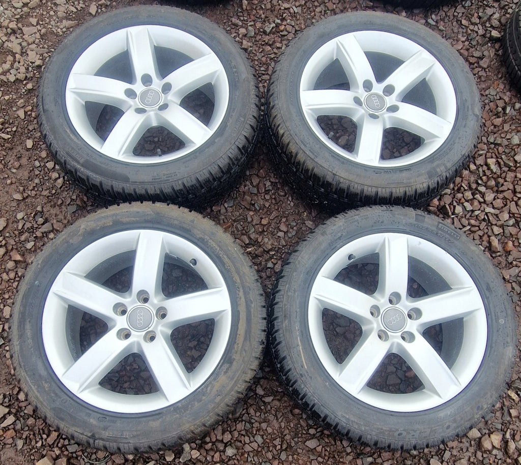 4x Alufelge 17 Zoll 7.0" 5x112 34ET Audi A6 C6 Rim Wheel FEL8622959834er
