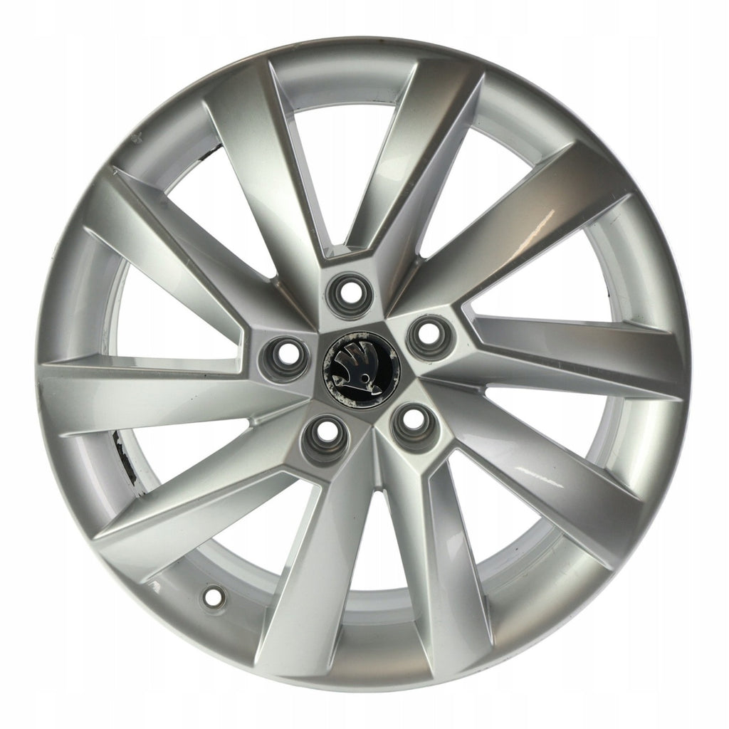 1x Alufelge 17 Zoll 7.0" 5x112 40ET 3V0601025C Skoda Superb Rim Wheel FEL1018218704mt