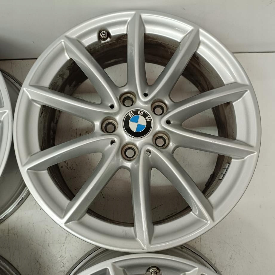 4x Alufelge 17 Zoll 7.5" 5x112 52ET Glanz Silber 6856061 BMW X1 F48 Rim Wheel FEL7557252961ay