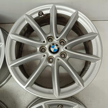 Load image into Gallery viewer, 4x Alufelge 17 Zoll 7.5" 5x112 52ET Glanz Silber 6856061 BMW X1 F48 Rim Wheel FEL7557252961ay