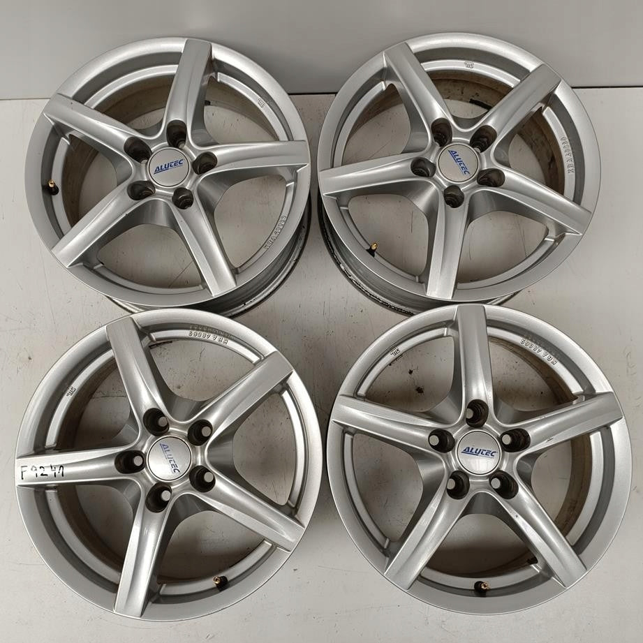 4x Alufelge 16 Zoll 6.5" 5x114.3 39ET Nissan Qashqai I Pulsar Rim Wheel FEL1055754088vk