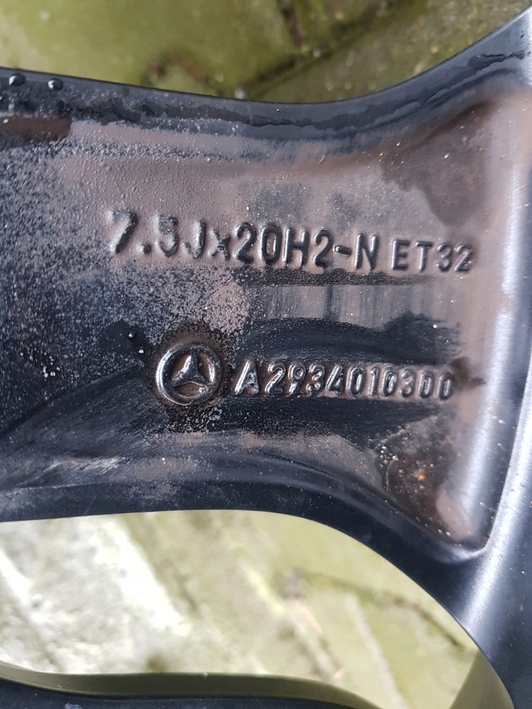 1x Alufelge 20 Zoll 7.5" 5x112 A2934010300 Mercedes-Benz Eqc Rim Wheel FEL6463143001og