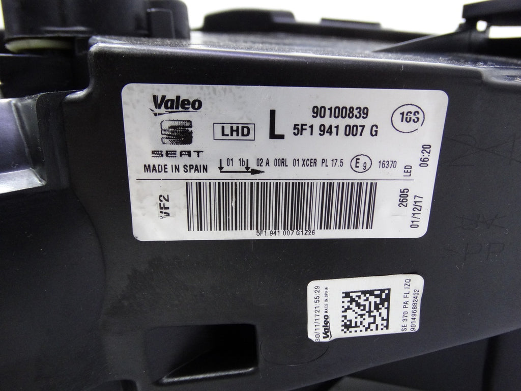 Frontscheinwerfer Seat Leon 5F1941007G LED Links Scheinwerfer Headlight SCH8519067037rs