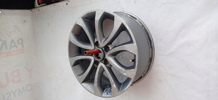 1x Alufelge 17 Zoll 7.0" 5x114.3 47ET Glanz Grau Nissan Juke F15 Rim Wheel FEL7405754955wc