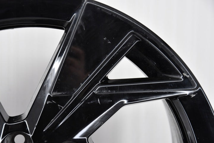 1x Alufelge 17 Zoll 7.5" 5x108 44ET Glanz Schwarz 9843281580 Opel Astra L FEL3357650706qy