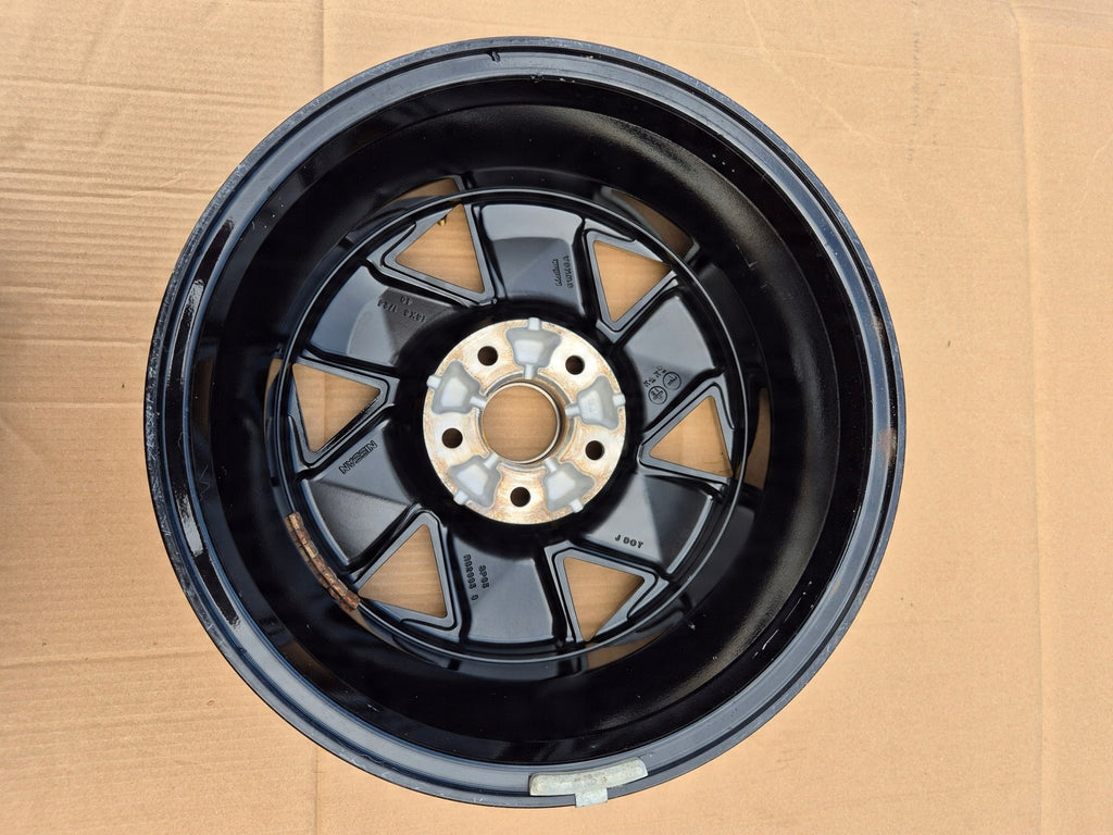 1x Alufelge 16 Zoll 6.5" 5x114.3 40ET Glanz Silber Nissan Leaf Rim Wheel