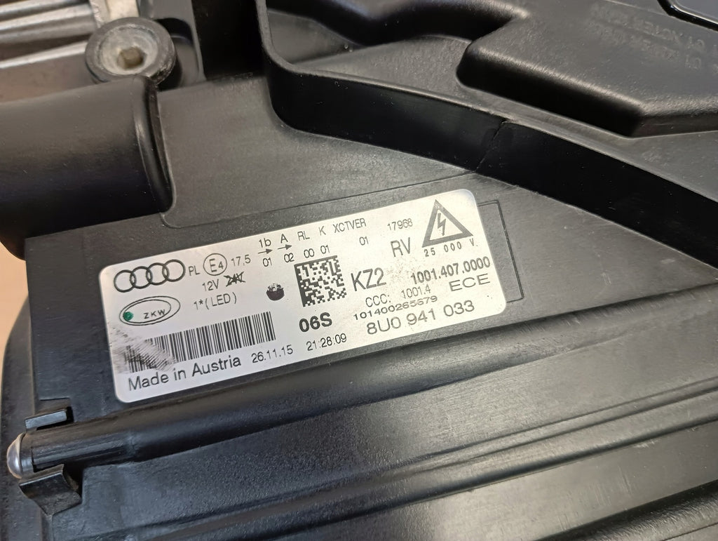 Frontscheinwerfer Audi Q3 8U0941033 LED Links Scheinwerfer Headlight SCH8041892466ka
