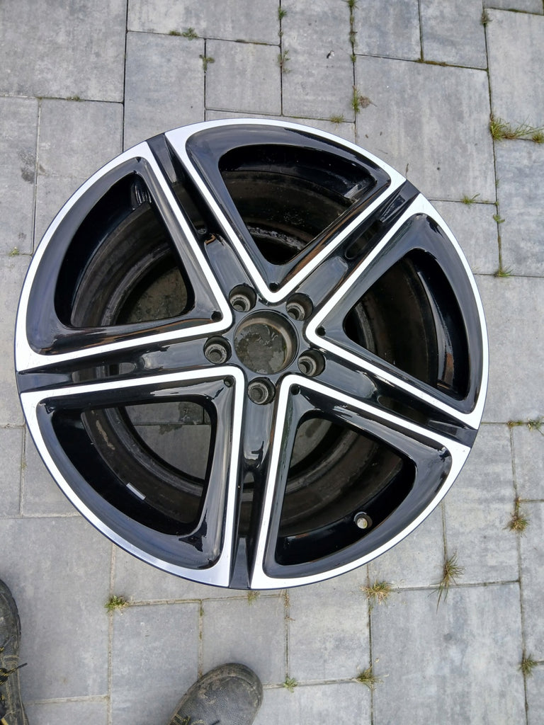 1x Alufelge 19 Zoll 8.0" 5x112 43ET Glanz Schwarz A2384010300 Mercedes-Benz FEL1104450515ux