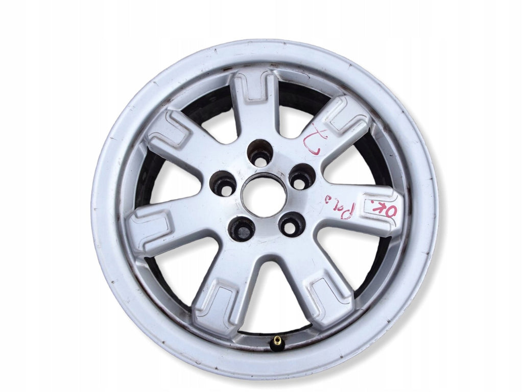 1x Alufelge 15 Zoll VW Polo Rim Wheel FEL9606586442nw