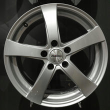 Laden Sie das Bild in den Galerie-Viewer, 4x Alufelge 17 Zoll 7.5" 5x112 35ET Glanz Silber KBA47688 Audi C7 A4 B8 FEL1793127193cw