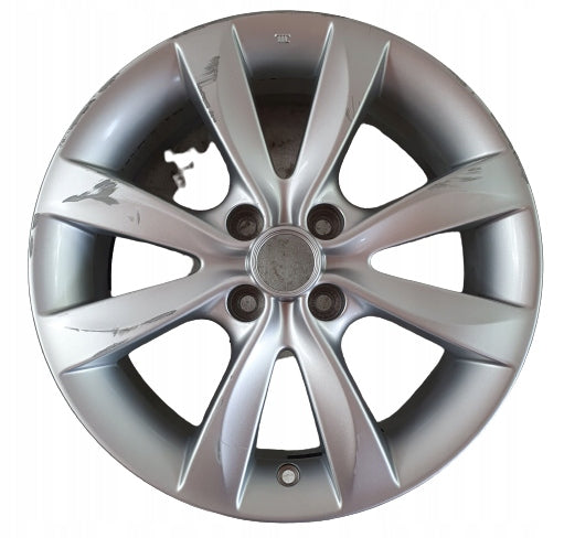 1x Alufelge 16 Zoll 6.0" 4x100 45ET 403003VU1B Nissan Micra IV K14 Note E12