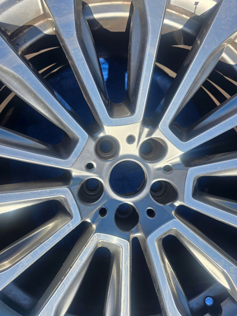 1x Alufelge 20 Zoll 9.5" 5x112 43ET Glanz Graphit 6877333 BMW X3 G01 G02 Mg FEL2788303408gi