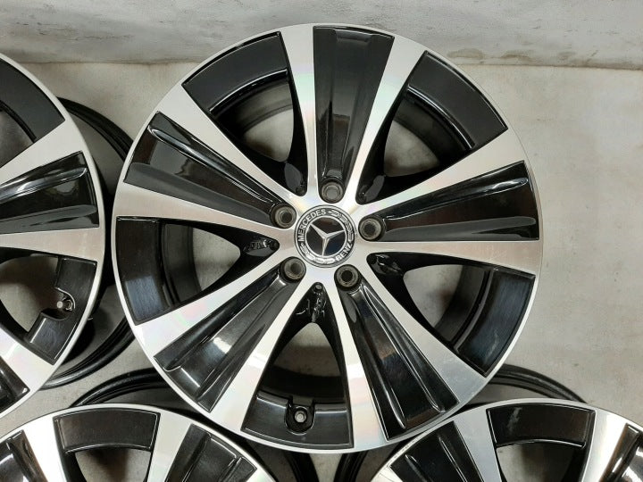 4x Alufelge 18 Zoll 8.0" 5x112 43ET A2134013700 Mercedes-Benz W213 Rim Wheel FEL6124811353zv