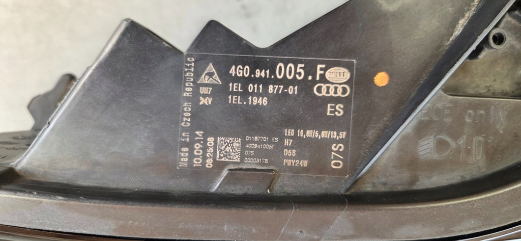 Frontscheinwerfer Audi A6 C7 4G0941005F Xenon Links Scheinwerfer Headlight SCH3834156056mm
