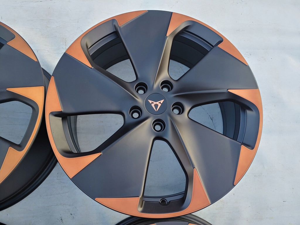4x Alufelge 19 Zoll 7.5" 5x112 50ET Glanz Schwarz 10E601025M Cupra Born I Id.3 FEL3905998662wa