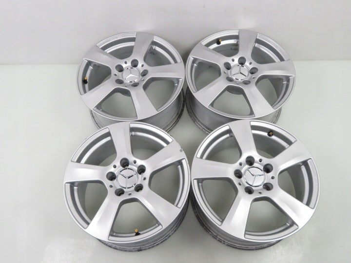 4x Alufelge 16 Zoll 7.5" 5x112 45 5ET KBA47765 Mercedes-Benz Rim Wheel FEL3076445540vy