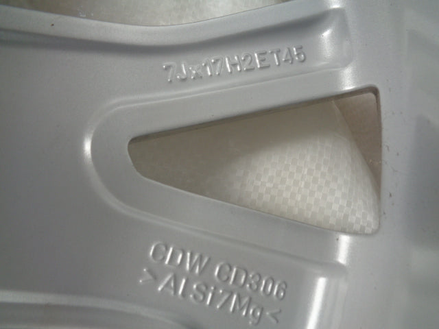 4x Alufelge 17 Zoll 7.0" 5x112 45ET Glanz Silber 5E0601025 Skoda Octavia III I FEL6379839727no