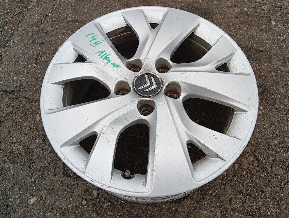 1x Alufelge 16 Zoll 7.5" 5x108 9677069777 Citroën C4 Ii Rim Wheel FEL8664248362rq