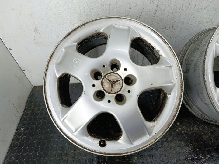 4x Alufelge 17 Zoll 8.0" 5x112 A1634013202 Mercedes-Benz W163 Rim Wheel FEL9199152780pa