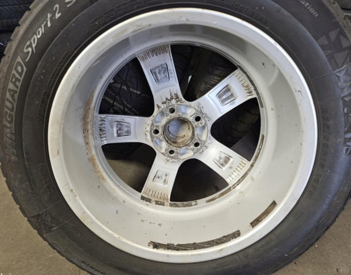 4x Alufelge 18 Zoll 7.5" 5x114.3 50ET Silber TTDF0SA50 Hyundai I Td Rim Wheel FEL8040694124ky
