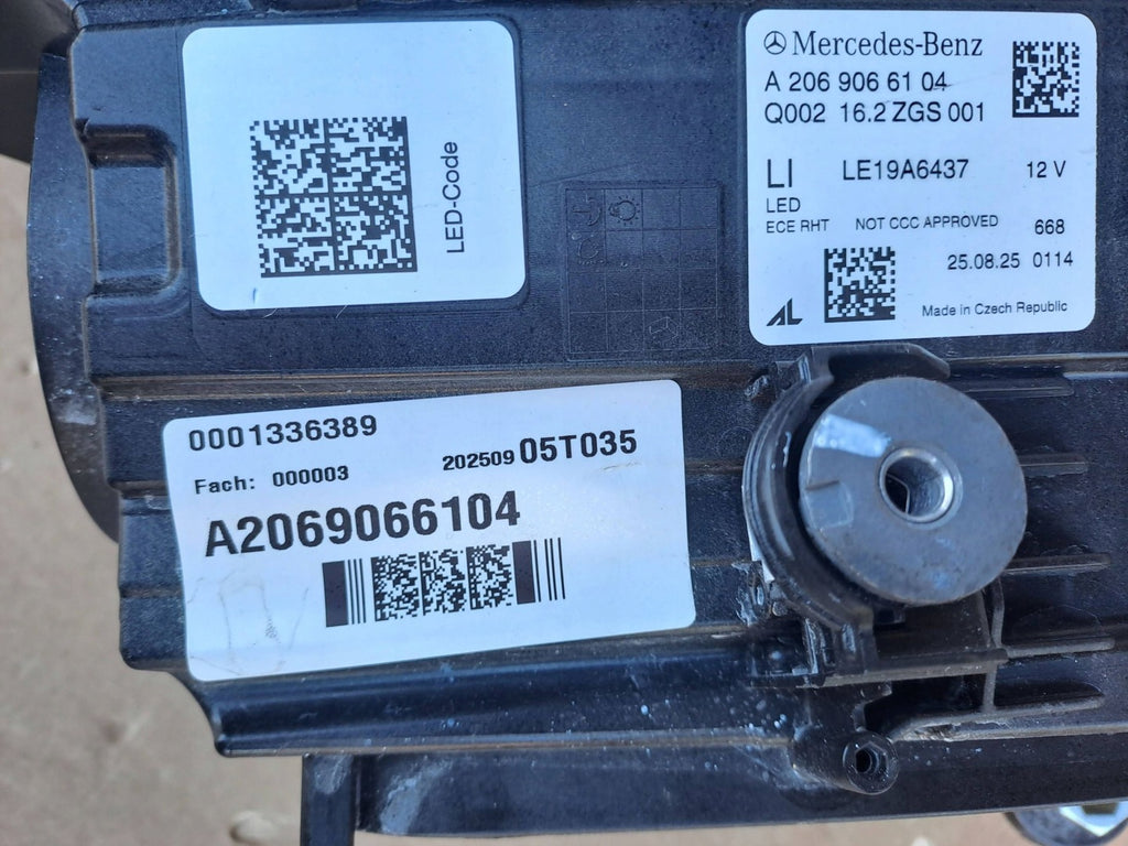 Frontscheinwerfer Mercedes-Benz W206 A2069066104 Links Scheinwerfer Headlight SCH7562424022wu