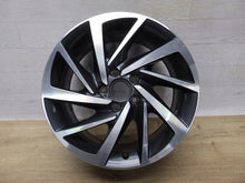 Laden Sie das Bild in den Galerie-Viewer, 1x Alufelge 17 Zoll 7.0&quot; 5x112 40ET Glanz Graphit 5NA601025T Mg Tiguan Rim Wheel