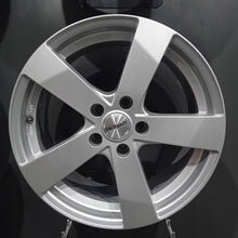 Laden Sie das Bild in den Galerie-Viewer, 4x Alufelge 17 Zoll 7.5" 5x112 35ET Glanz Silber KBA49291 Audi A6 A8 Rim Wheel FEL1104270510gf