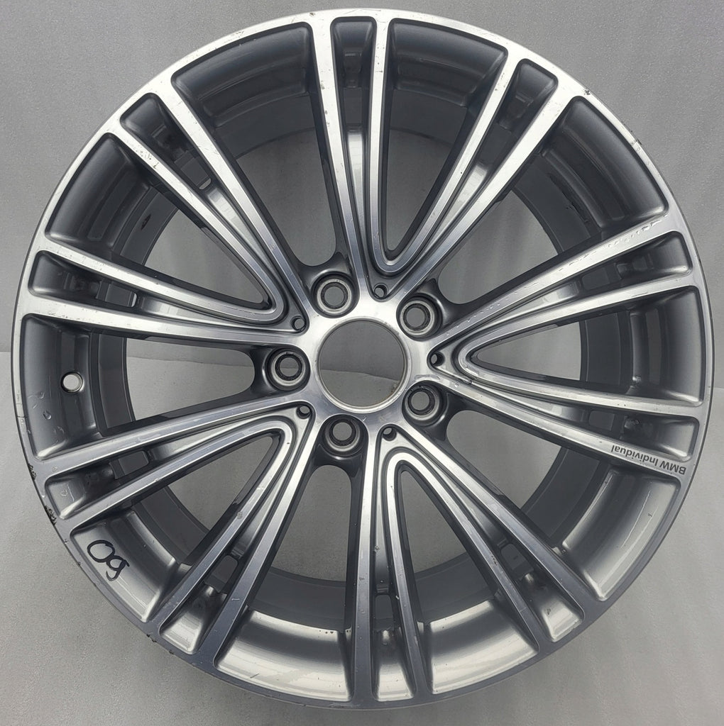 1x Alufelge 19 Zoll 8.0" 5x120 36ET Glanz Silber 7849066 BMW F30 Rim Wheel FEL3086827709yl