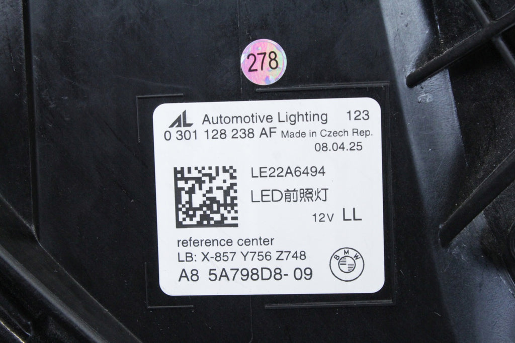Frontscheinwerfer BMW 5A798D8-09 Rechts Scheinwerfer Headlight SCH7255290820lk