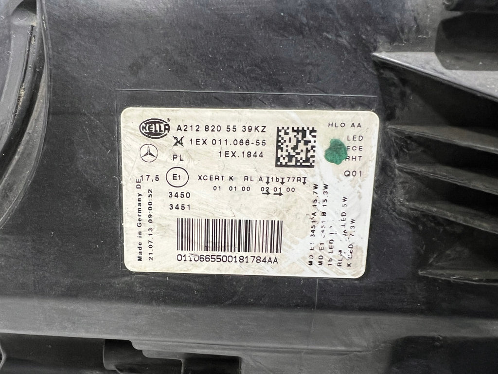 Frontscheinwerfer Mercedes-Benz W212 A2128205539 LED Links Headlight SCH4670821795qq