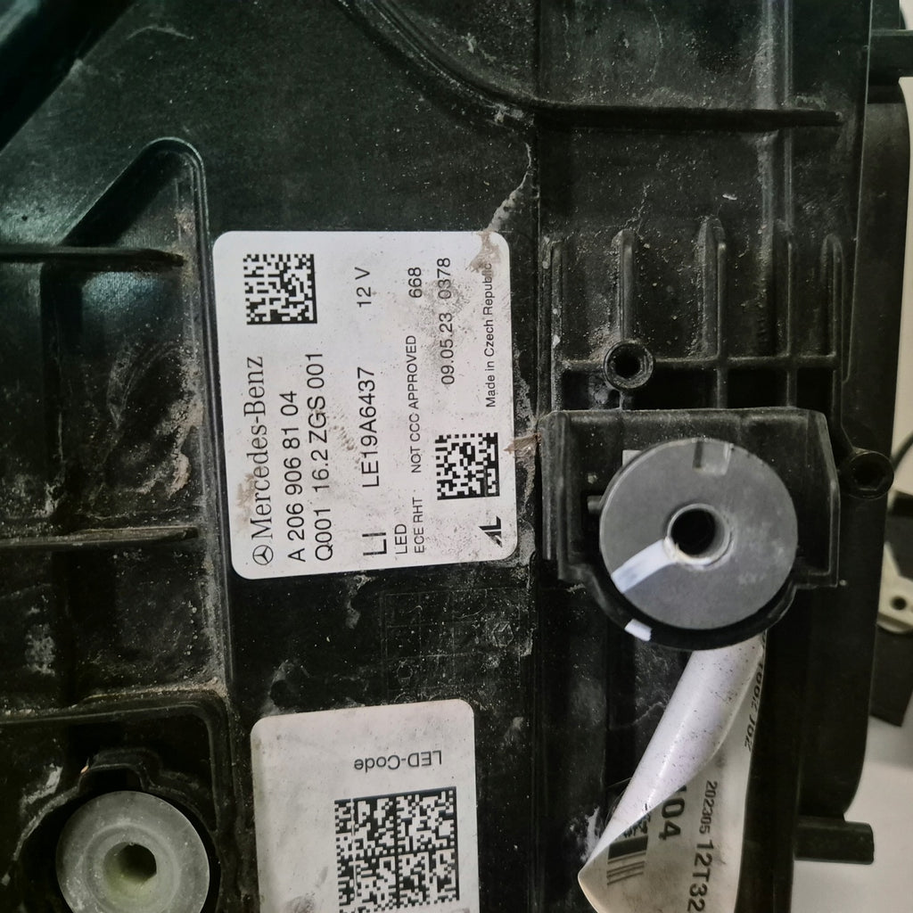 Frontscheinwerfer Mercedes-Benz W206 A2069068104 Full LED Links Headlight SCH1537602012iy