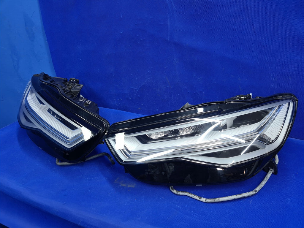 Frontscheinwerfer Audi A6 C7 4G0941035H 4G0941034H LED Ein Satz Headlight SCH7378185661zy