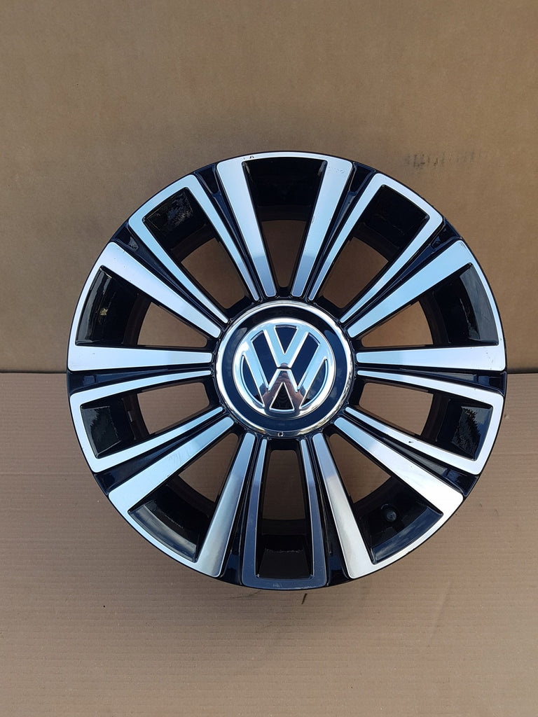 1x Alufelge 16 Zoll 6.0" 4x100 43ET 1S0601025AT VW Up Rim Wheel