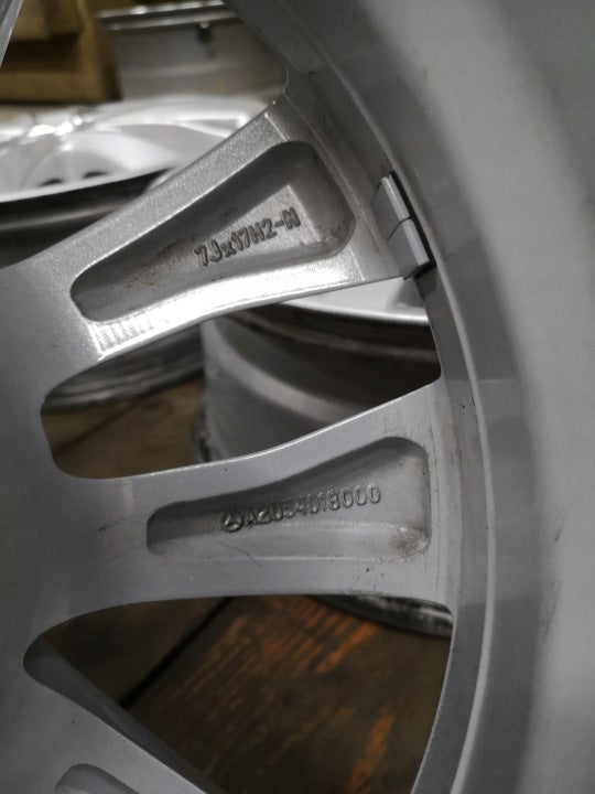 4x Alufelge 17 Zoll 7.0" 5x112 48 5ET A2054018000 Mercedes-Benz Viano Rim Wheel FEL4847264967go
