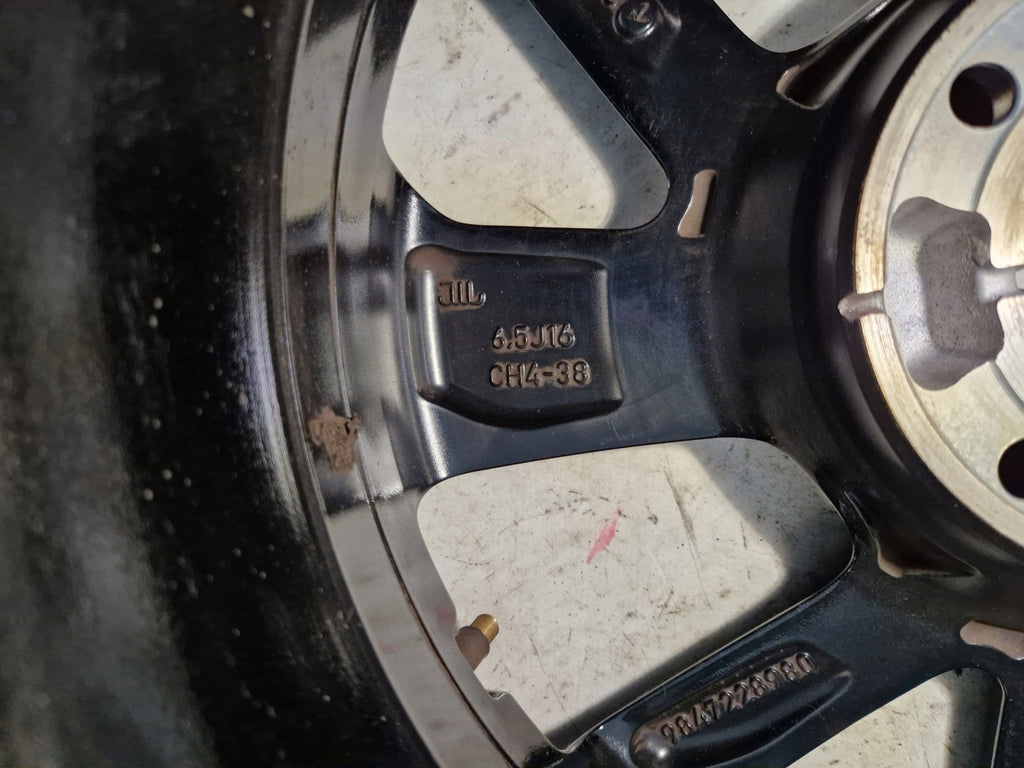 1x Alufelge 16 Zoll 6.5" 4x108 38ET Glanz Silber 9847228980 Opel Corsa F FEL1384900847jn