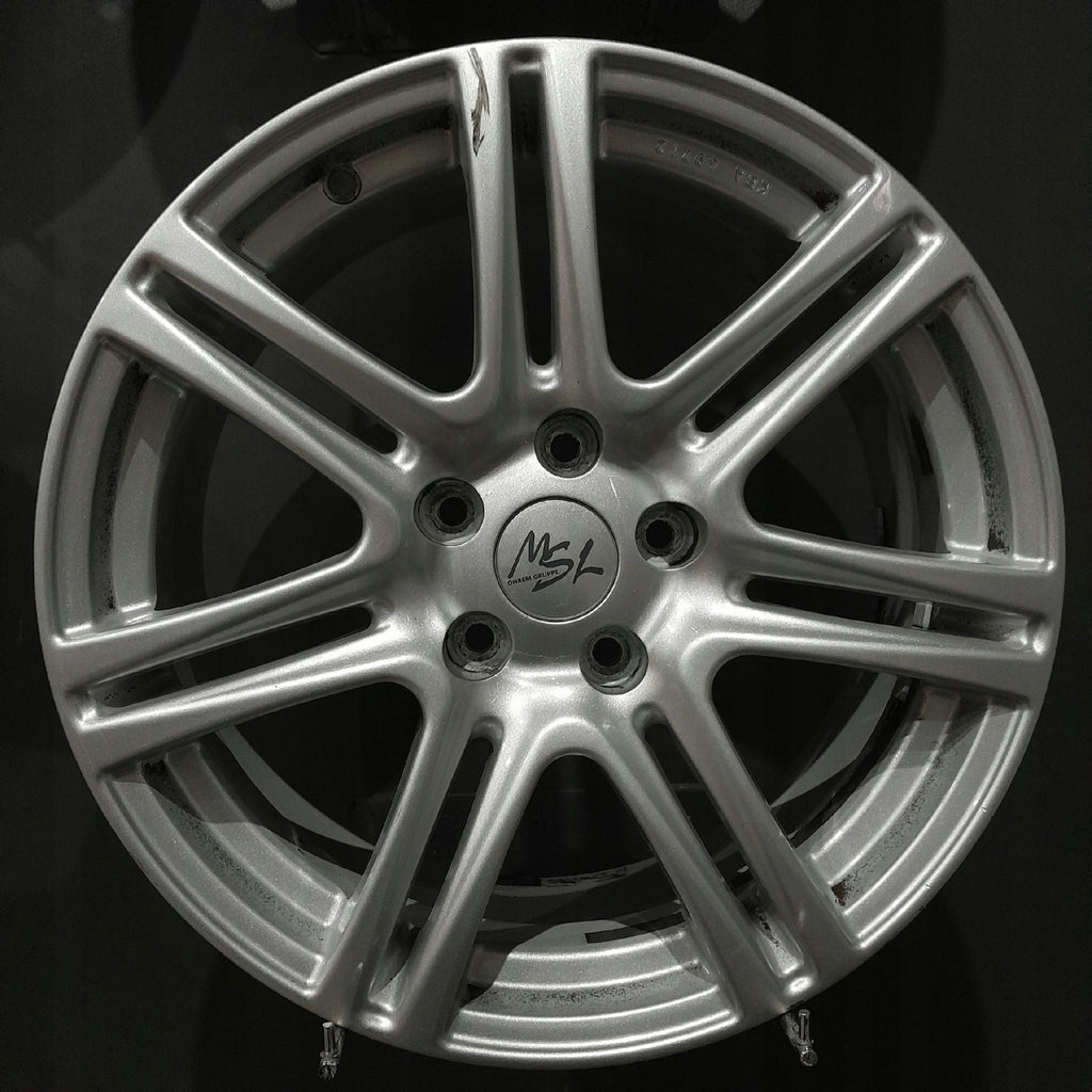 4x Alufelge 17 Zoll 7.5" 5x112 45ET Glanz Silber Mercedes-Benz Coupe Rim Wheel FEL6192973434xn