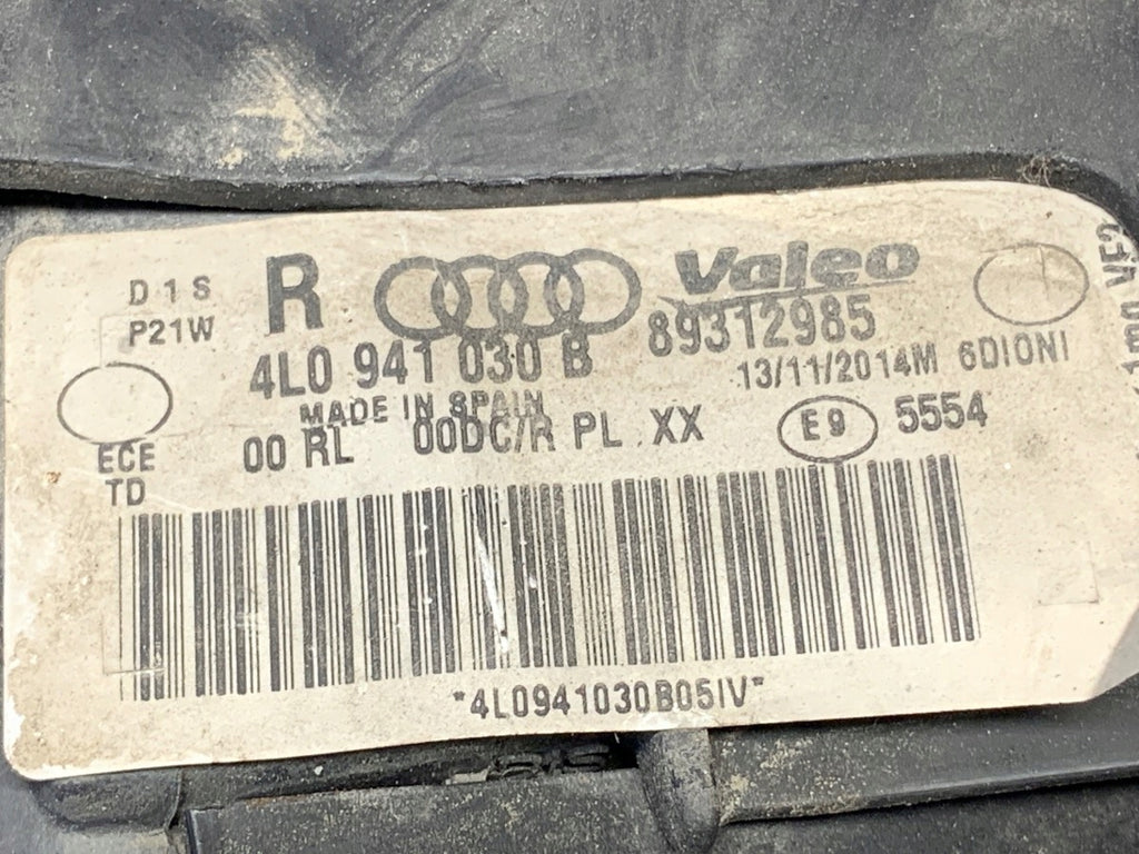 Frontscheinwerfer Audi Q7 4L0941030B Ein Stück (Rechts oder Links) Headlight