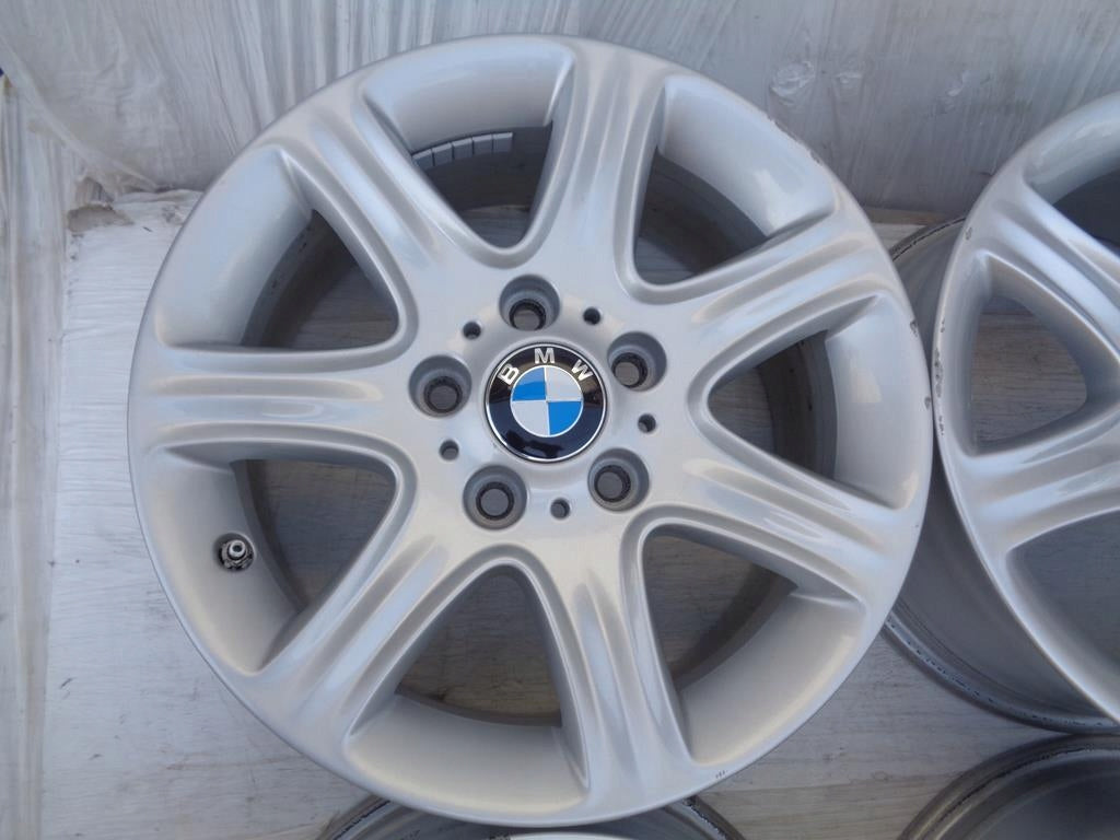 4x Alufelge 16 Zoll 7.0" 5x120 40ET Glanz Silber 6796201 BMW 1 F21 E81 E87 F20 FEL1067246461dh
