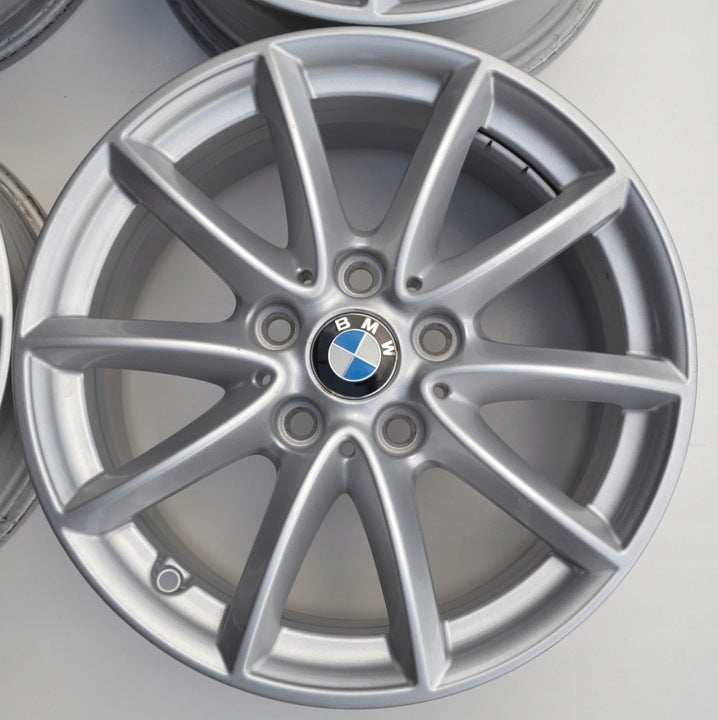 4x Alufelge 16 Zoll 7.0" 5x112 52ET Glanz Silber 6855080 BMW F44 F45 F46 FEL5214788015yt