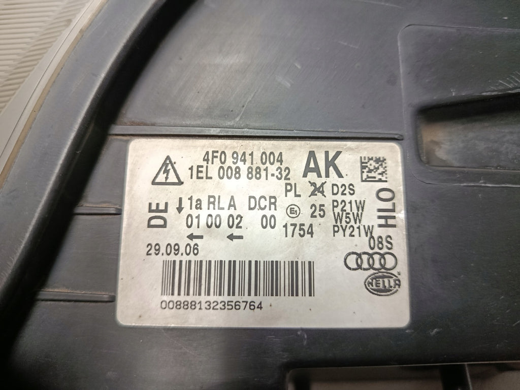 Frontscheinwerfer Audi A6 C6 4F0941004AK Bi-Xenon Rechts Scheinwerfer Headlight