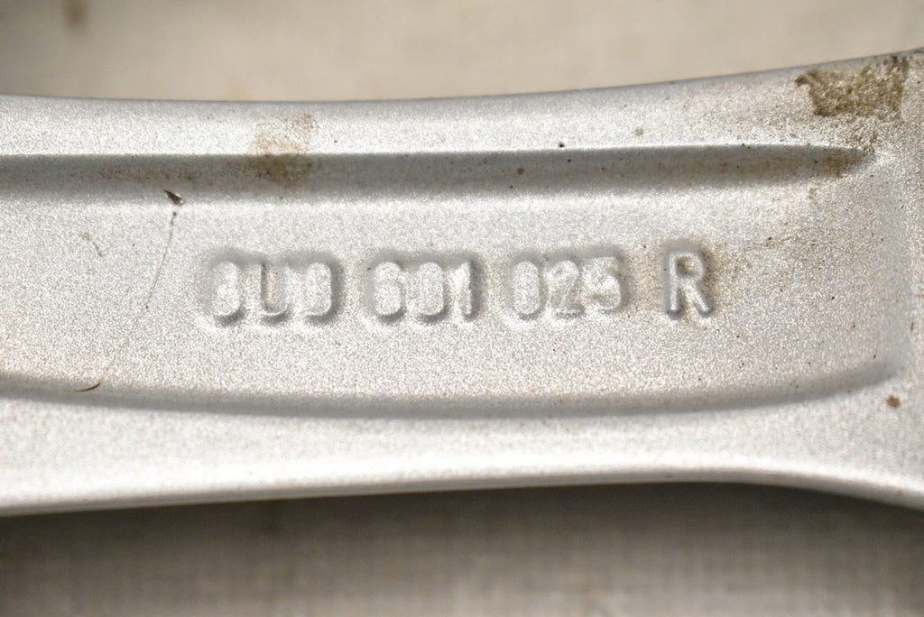 4x Alufelge 18 Zoll 7.0" 5x112 43ET Glanz Silber 8U0601025R Audi Q3 Rim Wheel